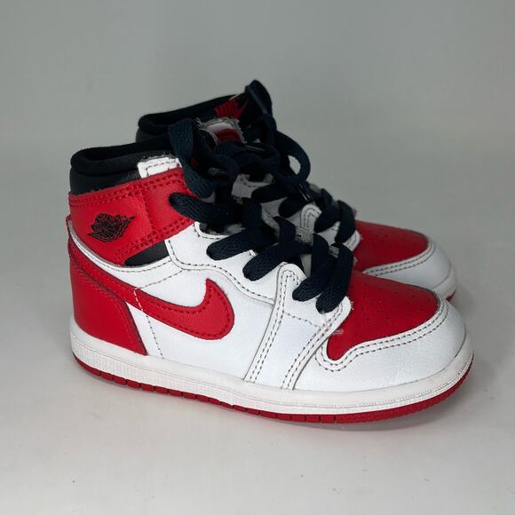 Jordan Other - Nike Jordan 1 Retro High Top Sneakers OG Heritage Toddler Size 8